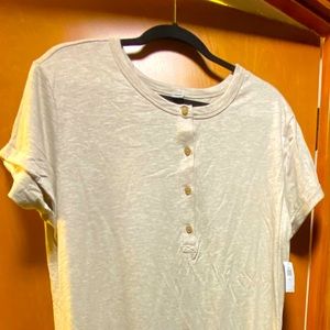 OLD NAVY - new with tags - button front dress - size large tall